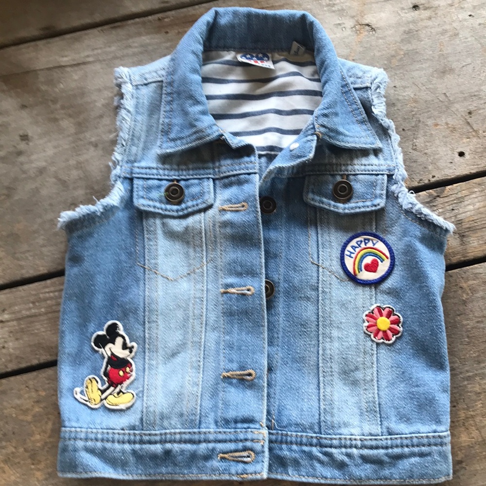 Girls Jean Vest